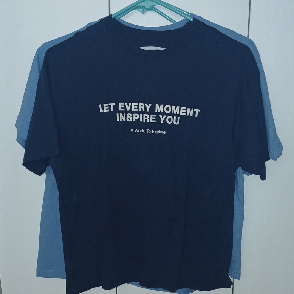 Zara Blue Short Sleeve Tee